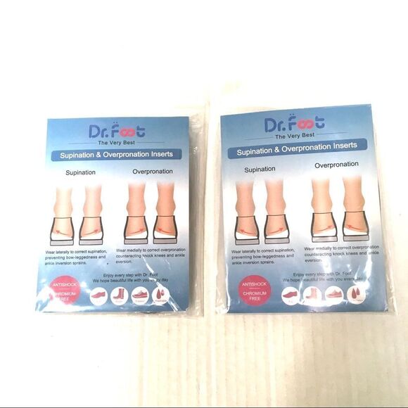 NIP Dr. foot supination & over pronation inserts - Picture 1 of 8